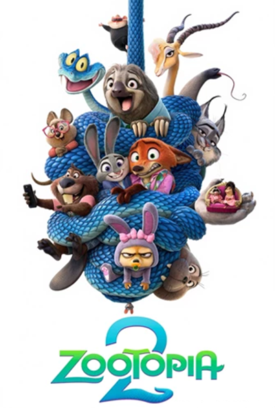 movie poster for zootopia 2